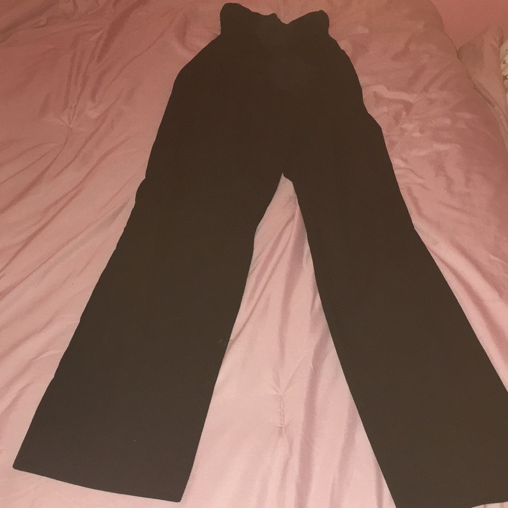 Motherhood Black Boot Cut Flare Jumpsuit